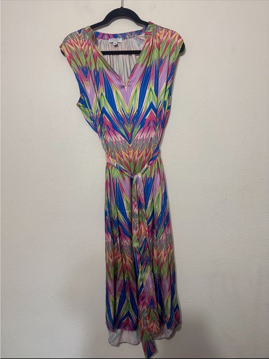 Current Air Dresses & Skirts - Current Air Colorful Patterned Midi Dress Size Medium